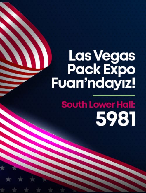 Nevada Las Vegas’ta düzenlenen Pack Expo Fuarı’na katılıyoruz!
